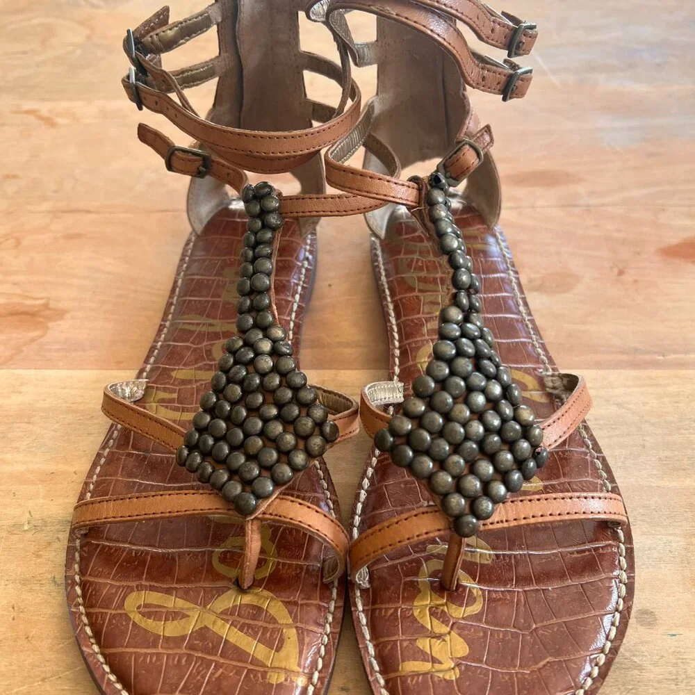 Sam Edelman "Ginger" Sandal Size 9 - Picture 2 of 8
